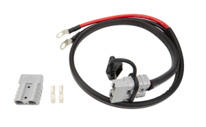 Battery Cable Kit, 8 Gauge, Includes Cable Connector and Terminals, Copper, 36in. Red / Black, Kit.