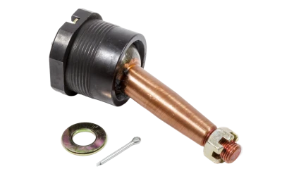 Ball Joint, Precision, Extreme Duty, Take-A-Part, Greasable, Upper, Screw-In, 1in. Longer, 1.500in/ft. Taper, 4.34in. Stud, 1/2-20in. Thread, Aluminum Cap, Black Anodized, Each. (Fits All Late Models) - HOW-22320X1