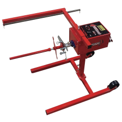 Tire Demon Machine, Variable Speed, Includes Motor, Stand and Tool Mount, Red, Each. ( Add $175 for all other colors)