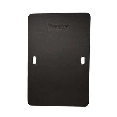 Track Mat, 45 in x 28 in x 1.25 in, Grease / Oil Resistant, Foam Rubber, Black, Each - PPM122-PM10