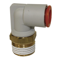 Breather Fitting, Elbow, Falcon Transmissions, Steel/ Plastic, Each. (107)