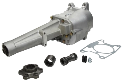 Falcon Late Model Transmission, Manual, 2-Forward Speeds, Reverse, Internal Hydraulic Clutch, 18 Spline Input Shaft, Aluminum Case, Kit. - WIN60100
