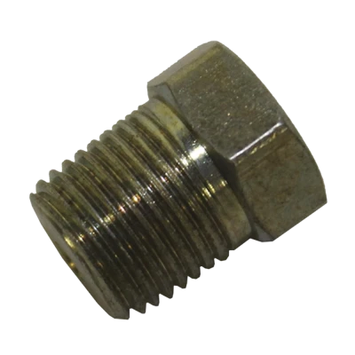 Fitting, Adapter, Straight, 1/8 in NPT Male to 1/4-28 in Female, Steel, Cadmium Plated, Each. (39)(50) - WIN65314