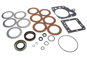 Transmission Rebuild Kit, Basic, Clutch Frictions, Steels, Gaskets, Seals, Falcon Roller Slide Transmissions, Kit.