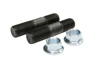 Transmission Stud, 1/2-20 and 1/2-13 in Thread, 2-1/4 in Long, Nuts Included, Steel, Kit. Trans to Bellhousing - WIN68727