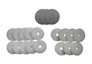 Replacement Blade Kit, 3 Circumference Blades, 10-1/8 in spacers, 7-3/16 in spacers, KIT