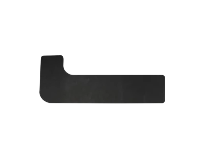 Modified Valance Support, Lower, 0.25 in Thick, Plastic, Black, Each. - FS-3022-410-1