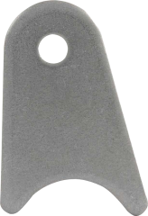 Chassis Tab, Radius, 3/8 in Mounting Hole, 3/16 in Thick, Steel, Natural, Each