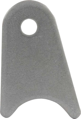 Chassis Tab, Radius, 1/2 in Mounting Hole, 3/16 in Thick, Steel, Natural, Each - PPM-602