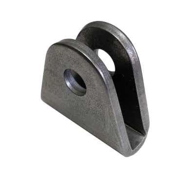 Tab, Seat Belt, Double Shear, 3/16 in steel, 5/16 in gap, 3/8 in holes, 1 in from center of hole to bottom, Each - PPM-421C
