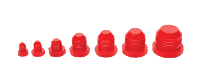 Fitting, Cap and Plug, 3-16 AN, Plastic, Red, Kit. - PPM941-64225
