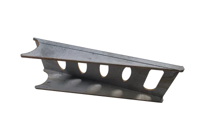 Steering Column Bracket, Weld-On, 8 in Long, Steel, Pre Notched for 1-1/2 in OD tubing, 3 in wide, Natural, Each - PPM-066BK