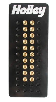 Jet Assortment Kit, Incl. 2 Of Every Jet Number From 70-79, Black Anodized Billet Plate.. - HOL122-240