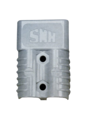 Battery Cable Connector, Quick Connect Plug, 175 amps, 2 pin, 2 Gauge, Polycarbonate, Gray, Kit