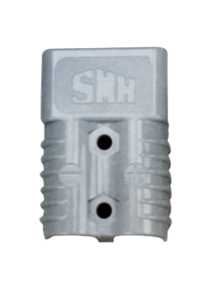 Battery Cable Connector, Quick Connect Plug, 50 amps, 8-6 Gauge, Polycarbonate, Gray, Kit - QCP-57-704