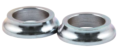 Tapered Spacer, 5/8in. ID, 1/4in. Thick, Steel, Zinc Oxide, Universal, Pair. - ALL18580
