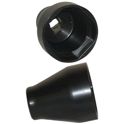 Howe Ball Joint Socket, 1/2in. Drive, Steel, Black Powder Coat, Screw-In Upper Ball Joints, Each. - HOW-2152