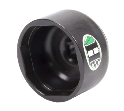 Howe Ball Joint Socket, 1/2in. Drive, Steel, Black Powder Coat, Screw-In Lower Ball Joints, Each. - HOW-2153