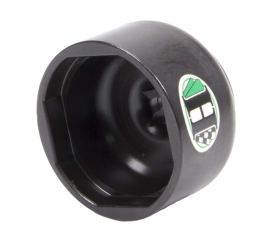 Howe Ball Joint Socket, 1/2in. Drive, Steel, Black Powder Coat, Screw-In Lower Ball Joints, Each.