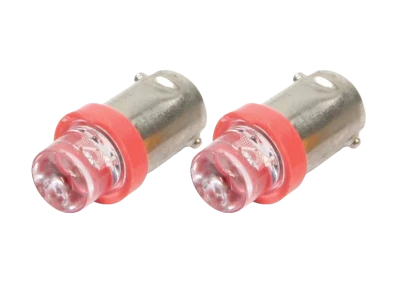 LED Light Bulb, Red, Quickcar Gauges / Warning Lights, Pair - QCP-61-691