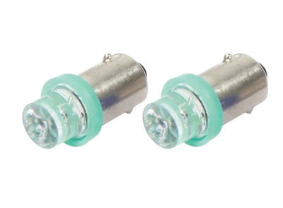 LED Light Bulb, Green, Quickcar Gauges / Warning Lights, Pair - QCP-61-694