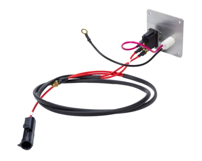 Switch Panel, Dash Mount, 1 Toggle, Indicator Light, Brake Shutoff, Kit - QCP-50-035