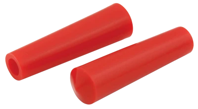 Toggle Switch Extension, Plastic, Red, Pair - QCP-50-524