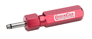 Valve Stem Core Tool, Aluminum, Red Anodized, Each