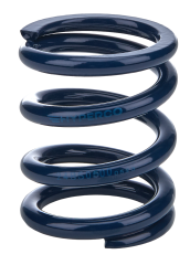 Bump Stop Spring, 2.4 in Free Length, 1.954 in OD, 500 lb/in Spring rate, Steel, Blue Powder Coat, Each