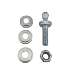 Throttle Lever Stud, Quick Disconnect, Ball Joint, 5/16 in Ball, Steel, Zinc Plated, Universal, Each