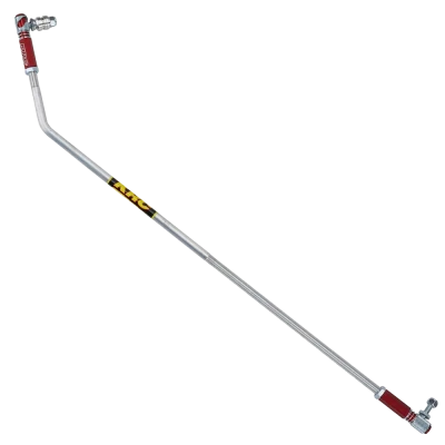 Throttle Linkage, 22 in Long Rod, 2 Quick Disconnects, Hardware Included, Aluminum, Natural, Universal, Kit - KLU1040