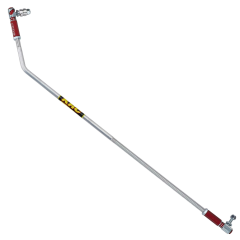 Throttle Linkage, 22 in Long Rod, 2 Quick Disconnects, Hardware Included, Aluminum, Natural, Universal, Kit