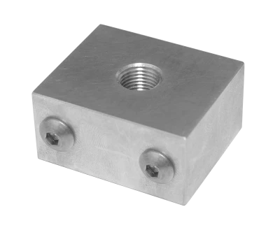 Firewall Junction, 1 Hole, 1/8 in NPT, Aluminum, Natural, Each, SMI - LON52-43540