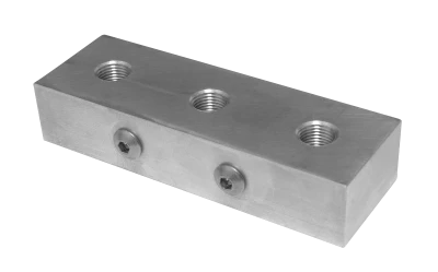 Firewall Junction, 3 Hole, 1/8 in NPT, Aluminum, Natural, Each SMI - LON52-43542