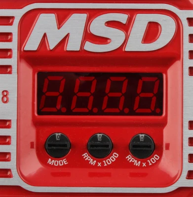 MSD 6CT PRO CIRCLE TRACK IGNITION..Ignition Box, 6CT Pro, Digital, CD Ignition, Multi-Spark, 45000V, Rev Limiter, Red, Each.. - MSD6428