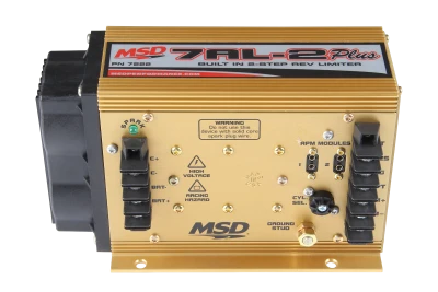 Ignition Box, 7AL-2 Plus, Analog, CD Ignition, Multi-Spark, 47000V, 2-Step Rev Limiter, Each - MSD7222