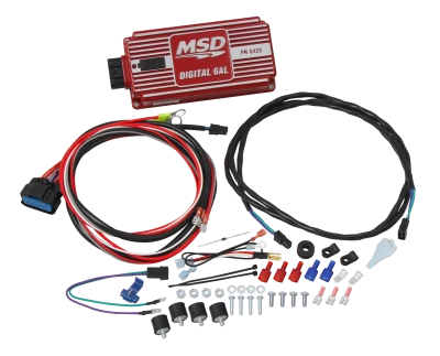Ignition Box, Digital 6AL, Digital, CD Ignition, Multi-Spark, 45000V, Soft Touch Rev Limiter, Each - MSD6425