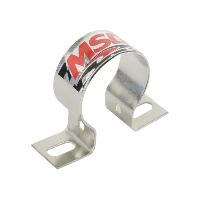 Ignition Coil Bracket, Canister Style, Remote / Horizontal Mount, Steel, Polished, Up to 2.25 in Diameter Coils, Universal, Each - MSD8213