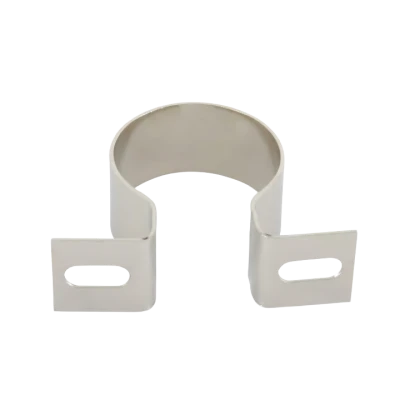 Ignition Coil Bracket, Canister Style, Remote / Horizontal Mount, Steel, Polished, Up to 2.25 in Diameter Coils, Universal, Each - MSD8213