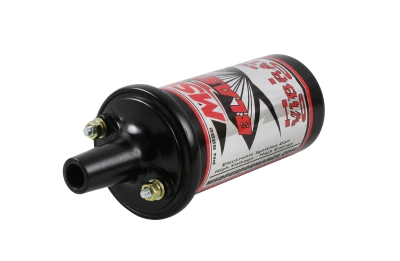 Ignition Coil, Blaster High Vibration, Canister, Epoxy Filled, 0.700 ohm, Female Socket, 45000V, Black, Each - MSD8222