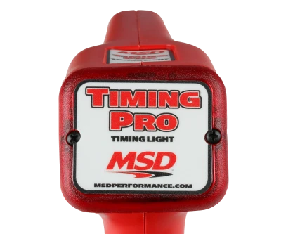 Timing Light, 6 ft 12V leads, Detachable Inductive Pickup, Plastic, Red, Each - MSD8992
