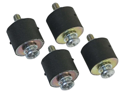 Vibration Isolation Mount, 0.75 x 0.63 in, MSD 5 / 6 / SCI / Digital-7-Series, Rubber, Set of 4 - MSD8823