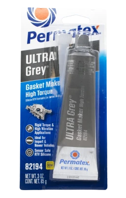 Sealant, Ultra Gray, Silicone, 3.50 oz Tube, Each - PEX82194