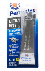 Sealant, Ultra Gray, Silicone, 3.50 oz Tube, Each