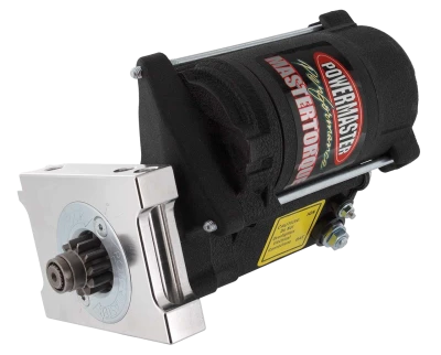 Starter, Master Torque, 3.25:1 Gear Reduction, Black, 153 / 168 Tooth Flywheel, 3/4 in Depth, Chevy V8 - PWM9600