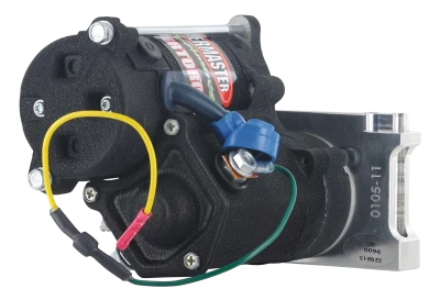 Starter, Master Torque, 3.25:1 Gear Reduction, Black, 153 / 168 Tooth Flywheel, 3/4 in Depth, Chevy V8 - PWM9600