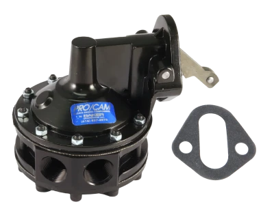 Fuel Pump, Mechanical, 130 gph at 11 psi, 1/2 in NPT Female Inlet / Outlet next to each other, Stock Chassis Location, Small Block Chevy, Each. - PRC9350-1-SC