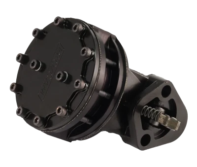 Fuel Pump, Mechanical, 130 gph at 15 psi, 1/2 in NPT Female Inlet / Outlet next to each other, Stock Chassis Location, Small Block Chevy, Each. - PRC9350-SC