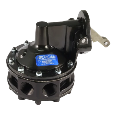 Fuel Pump, Mechanical, 130 gph at 7-1/2 psi, 1/2 in NPT Female Inlet next to each other / Outlet, Stock Chassis Location, Small Block Chevy, Each. - PRC9351-SC