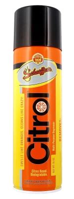 Schaeffer's Citrol Degreaser, Cuts Through Heavy Greases, Tire Marks, Adhesives, Soot and More, 16oz., Each. - SHA266
